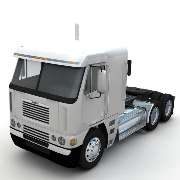 freightliner argosy mid-roof 101 3d model - Freightliner Argosy Mid-roof 101` by bansheewoj